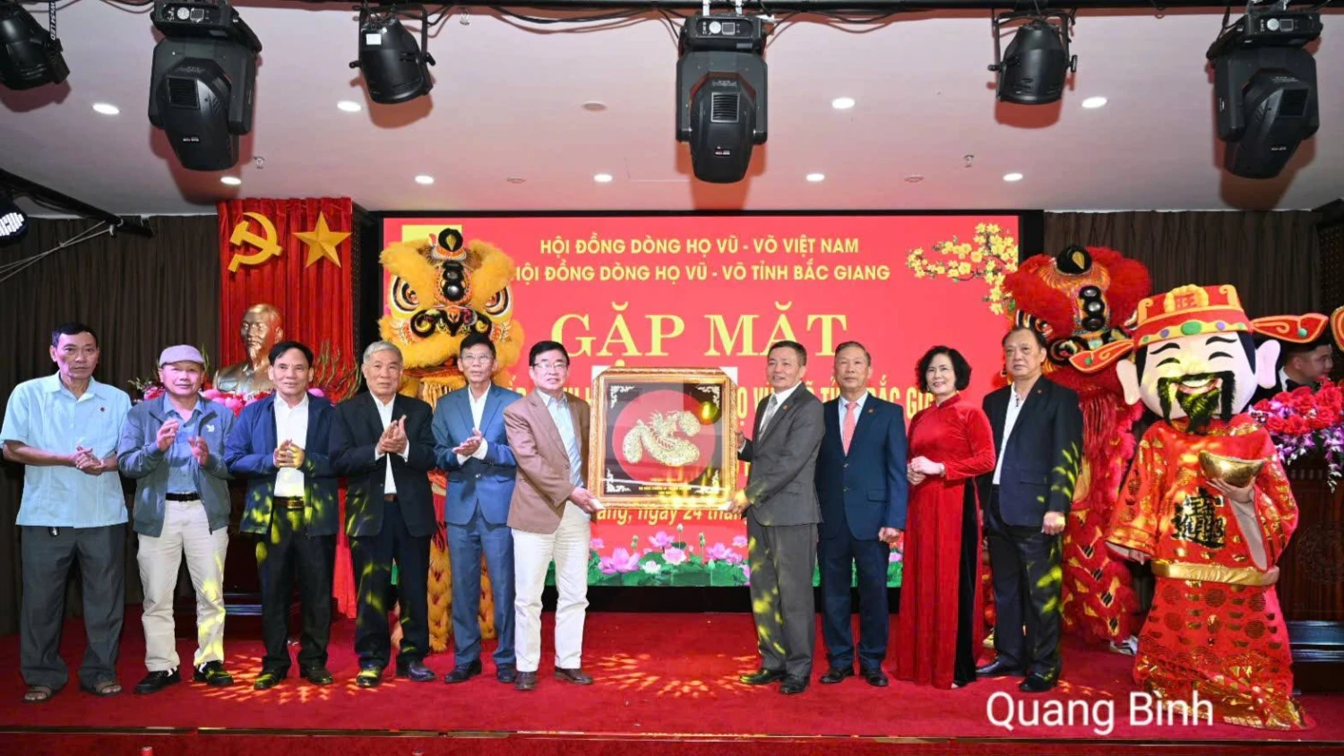 Buổi gặp mặt ban chấp hành HĐDH Vũ - Võ tỉnh Bắc Giang và khai trương văn phòng làm việc của Hội