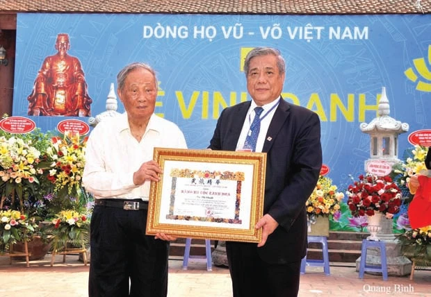 Lễ vinh danh dòng họ Vũ - Võ Việt Nam