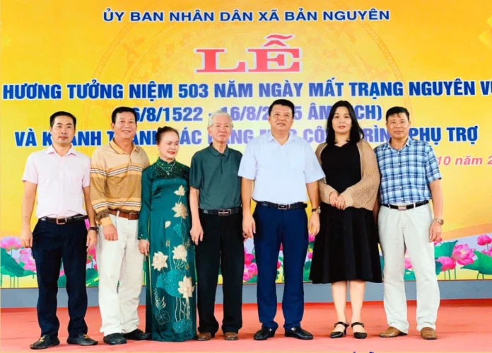 Tiếp nối truyền thống hiếu học, phát huy tinh thần nhân nghĩa trên quê hương Trạng nguyên Vũ Duệ