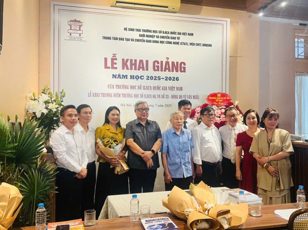 Lễ khai giảng và khai trương điểm trường ILACA QG.VN số 35