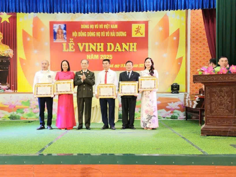 Lễ vinh danh dòng họ Vũ - Võ hải dương, dòng chảy mạch nguồn hiếu học