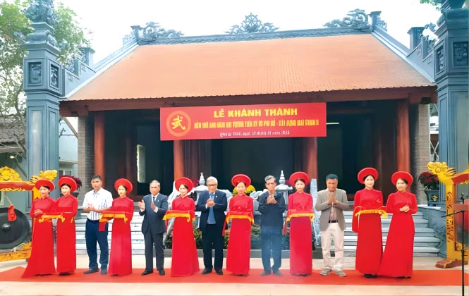 Khánh thành chùa Nhân trí, nhà tưởng niệm “Ký ức trường tồn”