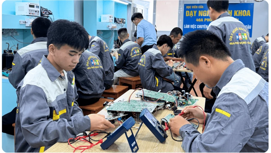 Kỹ sư Vũ Xuân Vĩnh và mô hình đào tạo nghề chất lượng cao