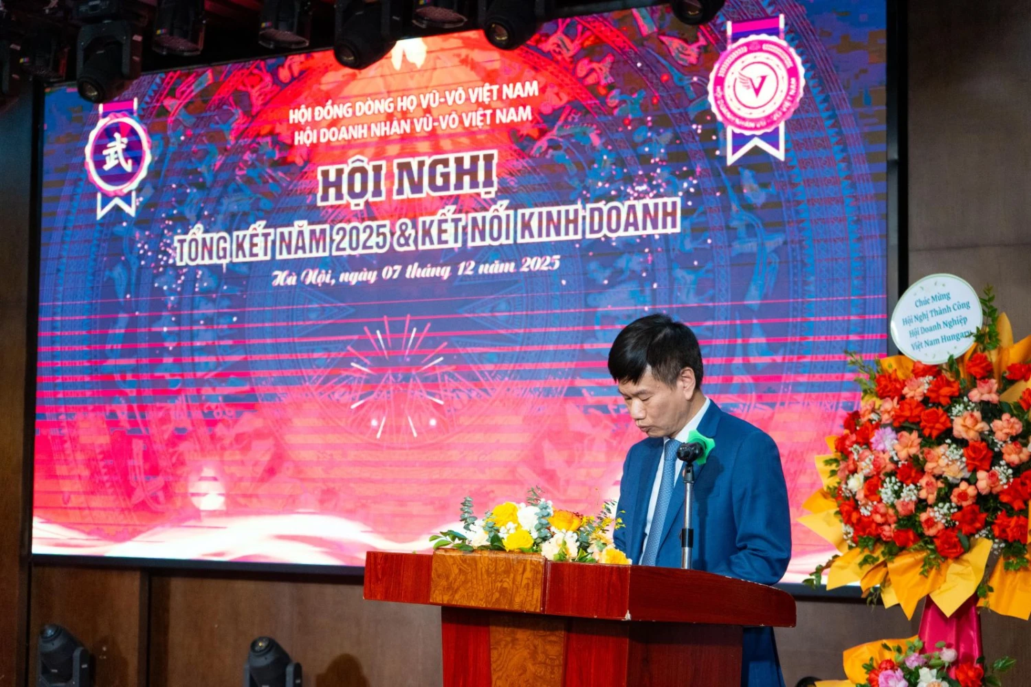 Doanh nhân Vũ Văn Hậu: Tâm huyết kết nối và nâng tầm doanh nhân dòng họ Vũ - Võ Việt Nam