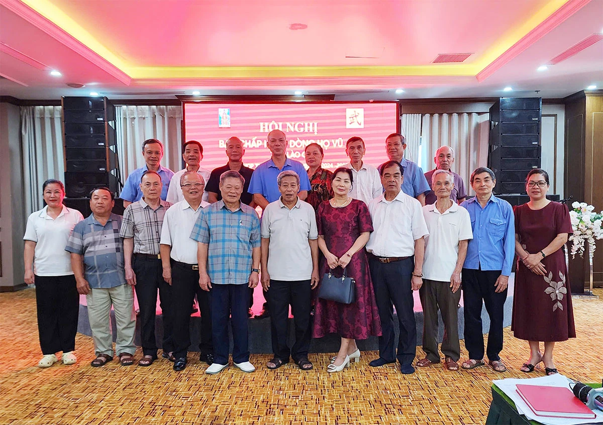 Hội đồng Dòng họ Vũ - Võ Lào Cai tổ chức Hội nghị BCH khóa III, nhiệm kỳ 2024-2029