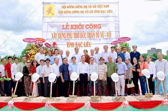 Dòng họ Vũ - Võ tỉnh Bạc Liêu chung sức, chung lòng xây dựng và phát triển