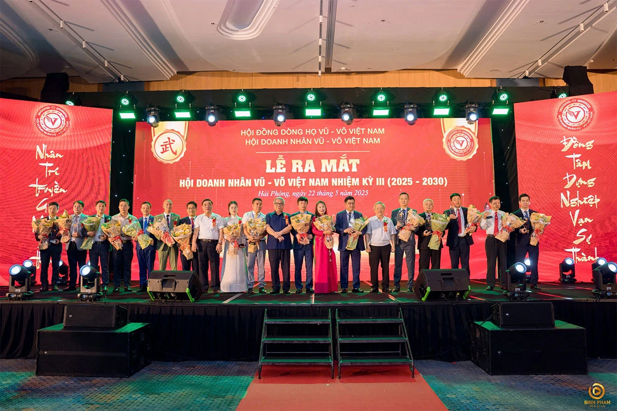 Lễ ra mắt Hội Doanh nhân Vũ - Võ Việt Nam: Khởi đầu mới, tầm nhìn mới