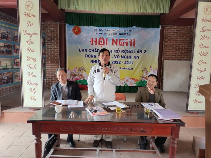 Hội đồng dòng họ Vũ - Võ Nghệ An tổ chức hội nghị tổng kết công tác năm 2025 - đề ra phương hướng hoạt động năm 2026