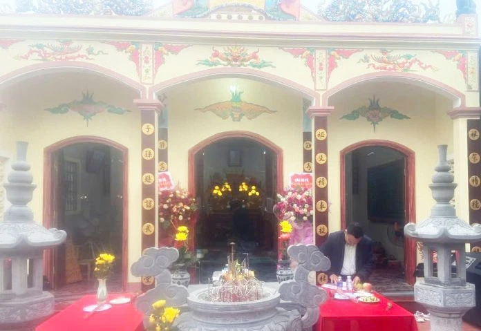 Lễ giỗ tổ và khánh thành việc mở rộng khuôn viên nhà thờ của dòng họ Võ làng Mai Bảng