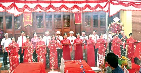 Lễ khánh thành công trình tri ân tiên tổ Vũ tộc Ngọc Quan, huyện Lương Tài, tỉnh Bắc Ninh