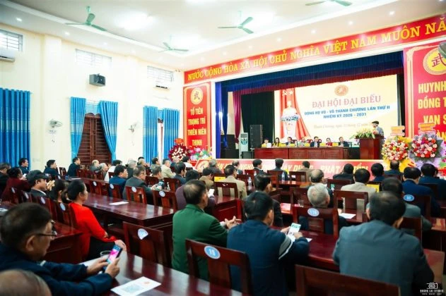 Dòng họ Vũ - Võ Thanh Chương, tỉnh Nghệ An long trọng tổ chức thành công Đại hội đại biểu khóa II, nhiệm kỳ 2026 - 2031