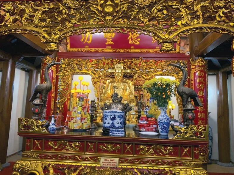 Hội đồng dòng họ Vũ - Võ tỉnh Quảng Ninh xây đền và đúc tượng Phó đô ngự sử, Anh nghị Đại Vương Tiến sĩ Vũ Phi Hổ