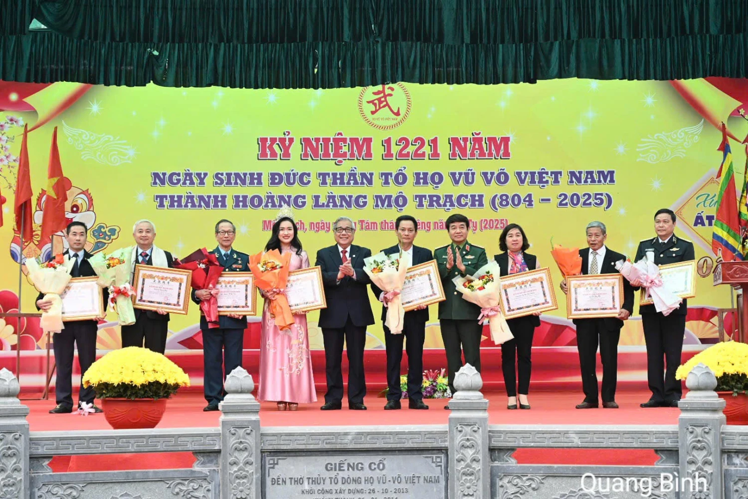 Để Bằng Vũ tộc tinh hoa thực sự là niềm tự hào của những người con họ Vũ - Võ