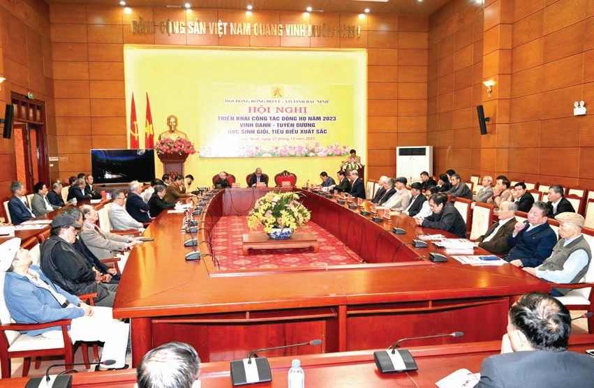 HĐDH Vũ - Võ tỉnh Bắc Ninh triển khai công tác dòng họ năm 2023