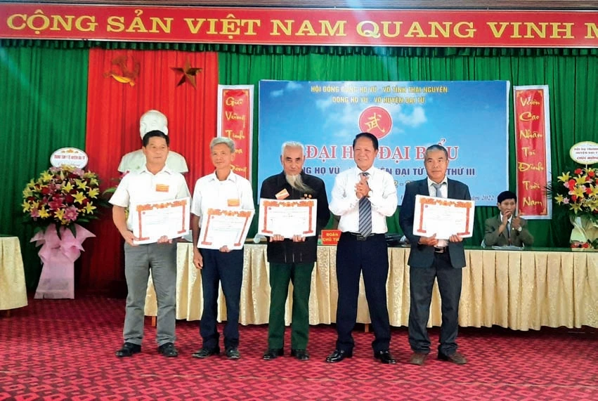 Đại hội đại biểu dòng họ Vũ - Võ huyện Đại Từ, tỉnh Thái Nguyên