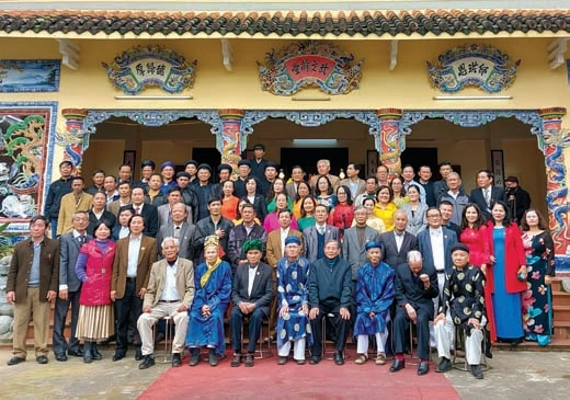 Hội đồng dòng họ Vũ - Võ tỉnh Quảng Trị tổ chức lễ dâng hương nhân ngày Húy nhật Đức Thủy tổ Vũ Hồn