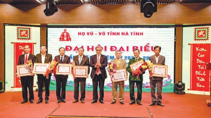 Đại hội đại biểu dòng họ Vũ - Võ tỉnh Hà Tĩnh lần thứ II, nhiệm kỳ 2022 - 2027