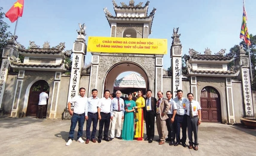 Lễ giỗ Thủy tổ dòng họ Vũ - Võ Việt Nam tại Từ đường dòng họ Vũ - Võ phương Nam